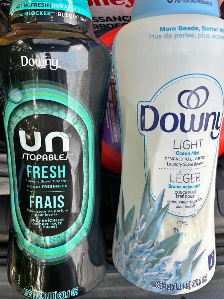 Downy Unstopables and Downy Light Laundry Scent Boosters