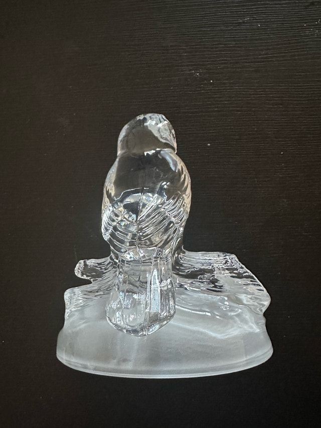 Crystal Owl Figurine