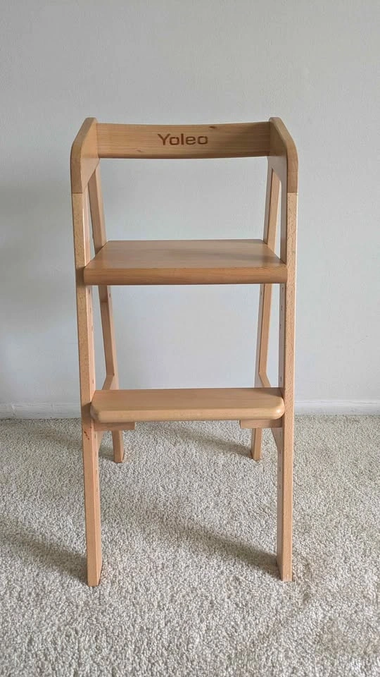 High chair wooden for toddlers