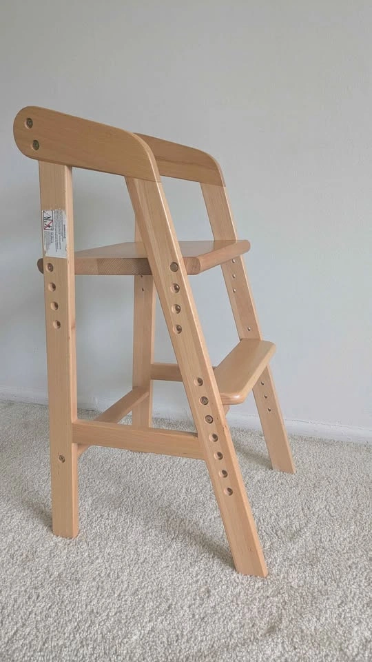 High chair wooden for toddlers - photo 2