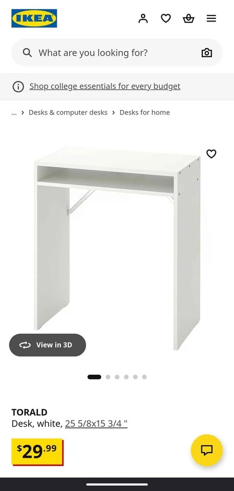 IKEA Torald desk, white - photo 5