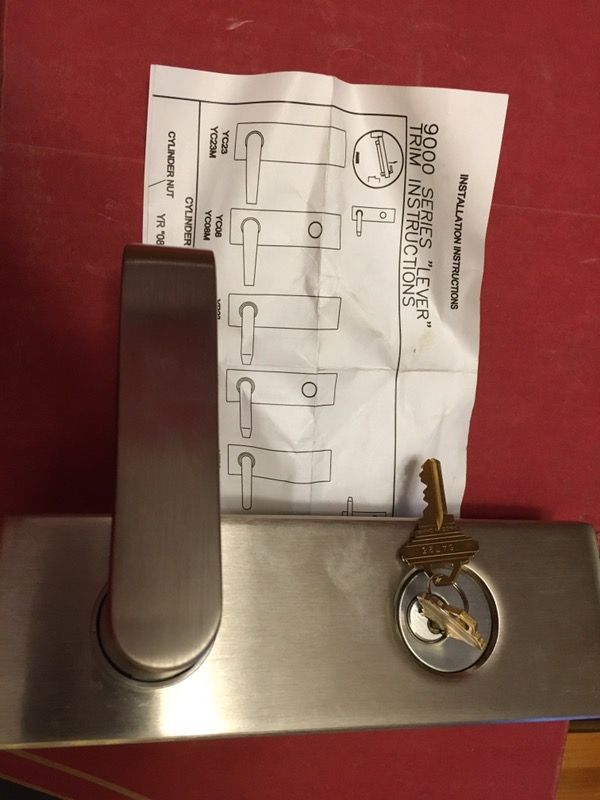 Dorma trim TR09 630E lever BRAND NEW - photo 2