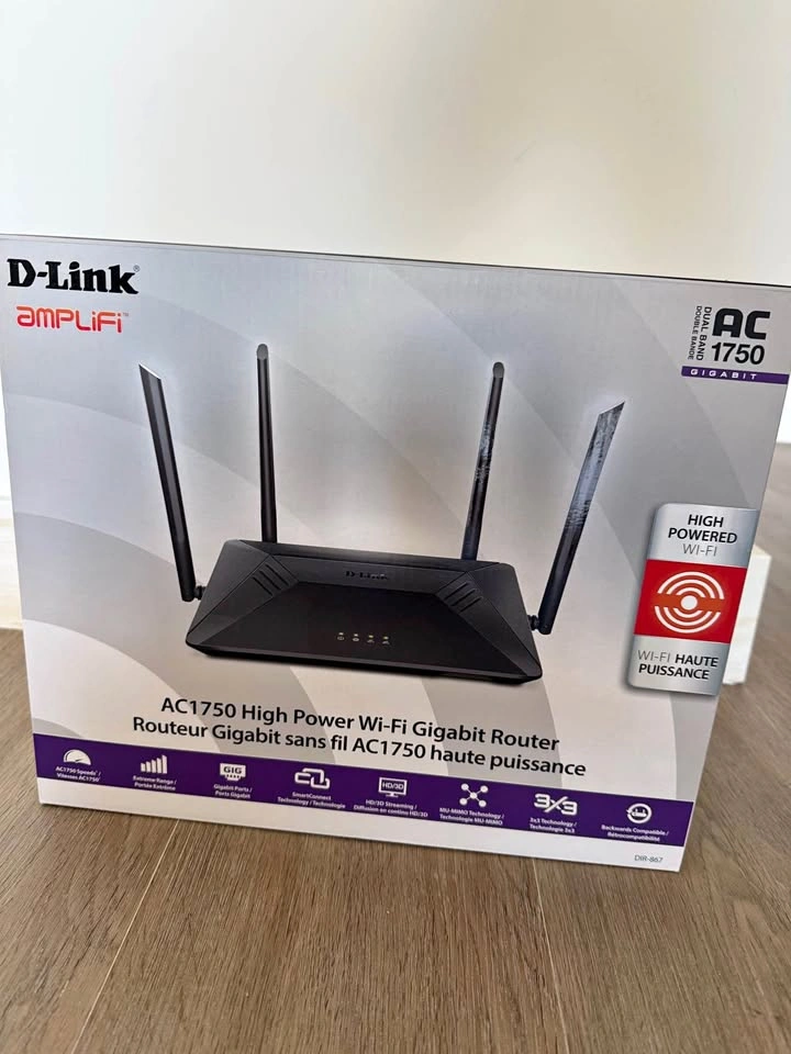 D-Link AC1750 High-Power Wi-Fi Gigabit Router