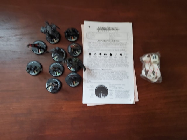 Mage Knight Rebellion Tabletop Figures