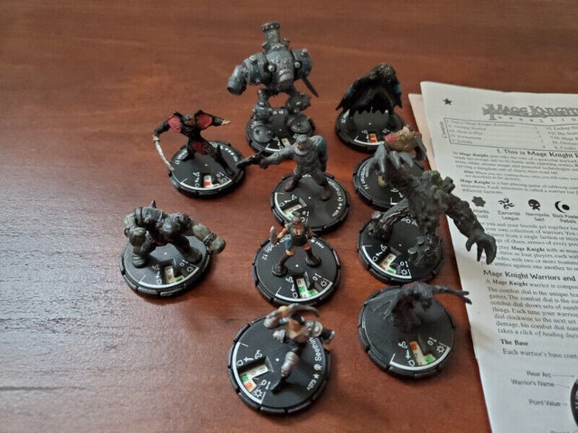 Mage Knight Rebellion Tabletop Figures - photo 2