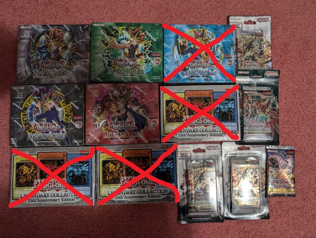 Yu-Gi-Oh cards (Sealed and Singles)