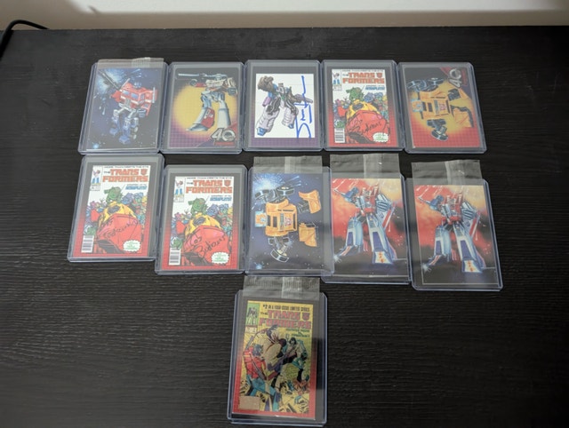 Transformers 40th Anniversary Trading Card