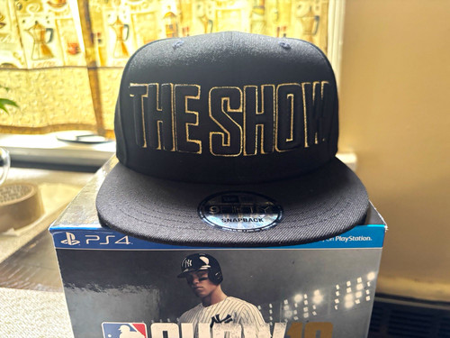 New Era MLB The Show All Rise 9FIFTY Snapback Cap Black/Gold