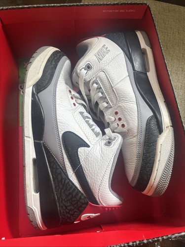 Jordan Air Jordan 3 Men’s Leather Mid Top Sneakers - photo 5