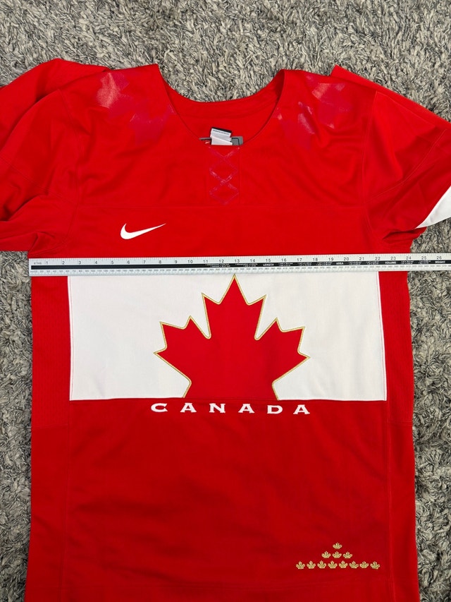 Vintage 2014 Nike Team Canada Sochi Olympics Jersey Mens - photo 5