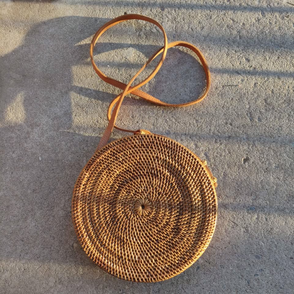 Rattan Woven Purse Bag - photo 2