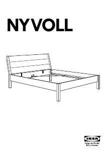 Nyvoll Bed Frame - Great Condition, FULL size, Also Includes Sla - photo 3