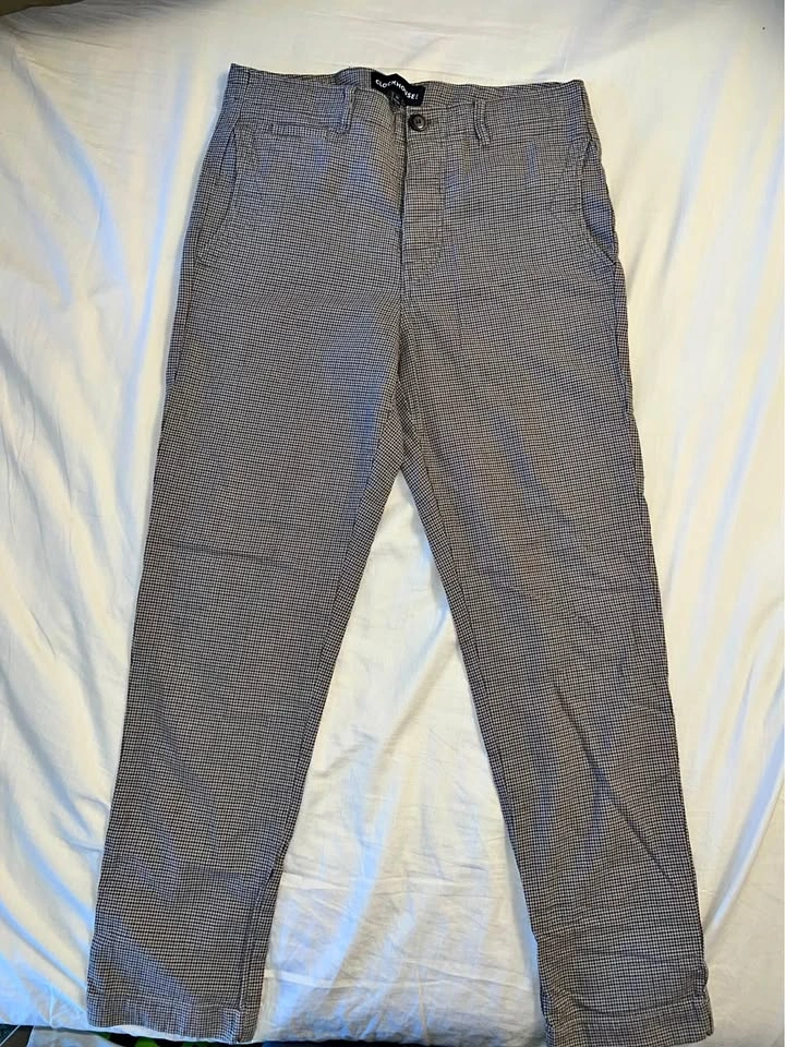 Brown houndstooth pants size M