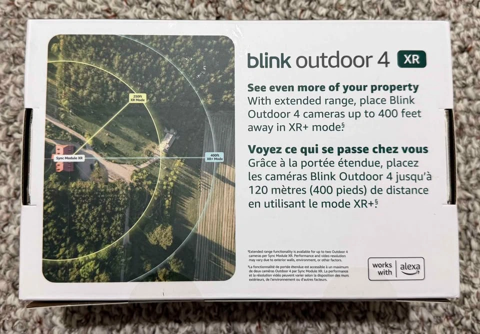 Blink Outdoor 4 XR 4-Camera System with Sync Module - photo 2