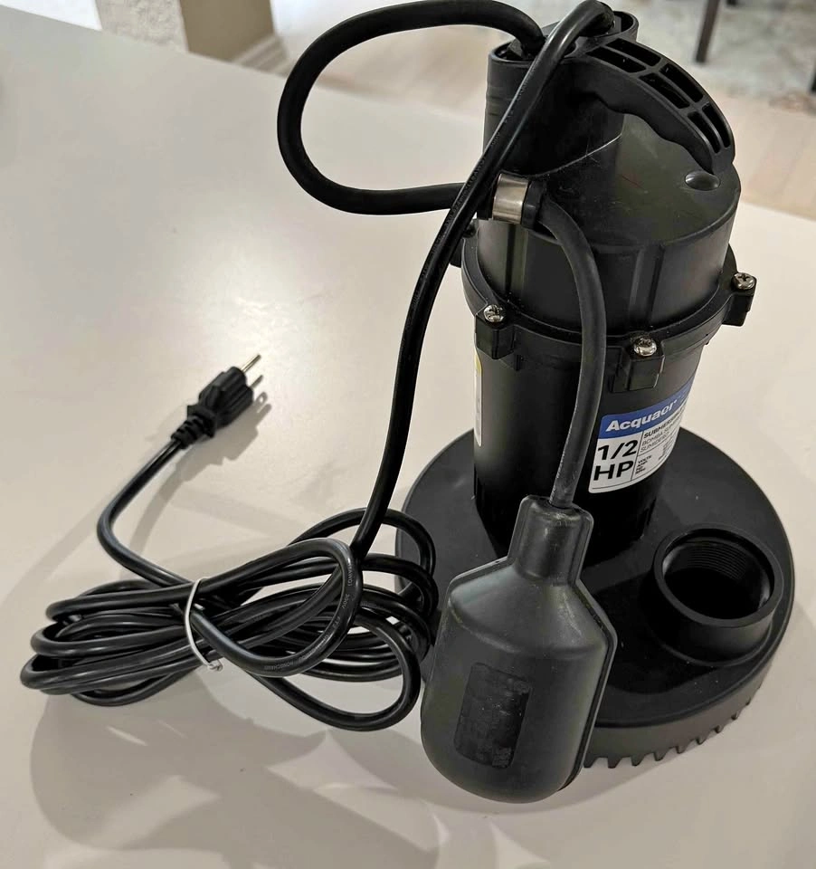 Acquaer Submersible Sump Pump 1/2 HP SUP050T-6
