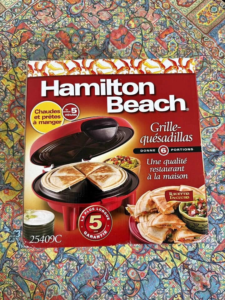 Quesadilla Maker Hamilton Beach