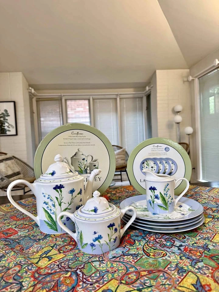 Tea Set and Plates Set