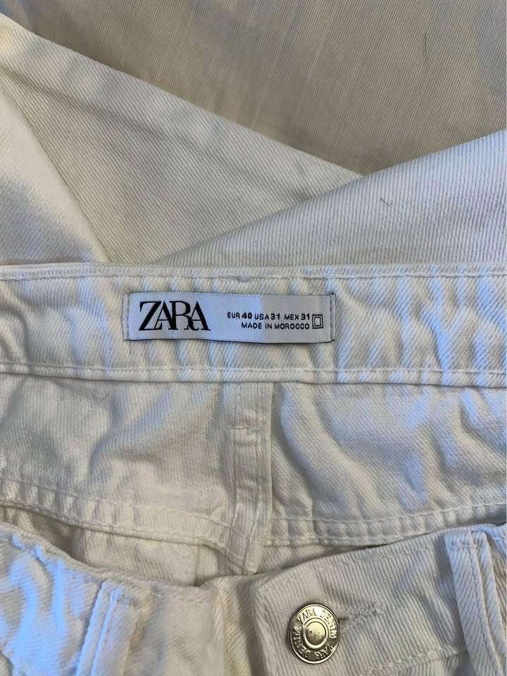 Zara men white jeans size 31 - photo 3