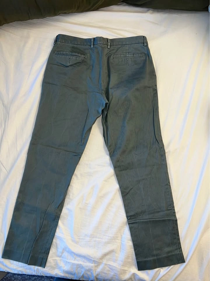 J.Crew men green Chino pants size 32 x 30 - photo 2