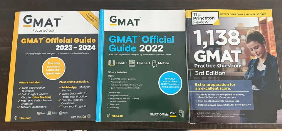 GRE and GMAT Prep Books - photo 2