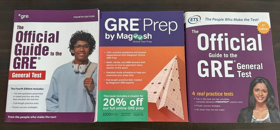 GRE and GMAT Prep Books - photo 3