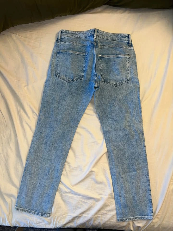 H&M men white wash jeans size 32/30 - photo 2