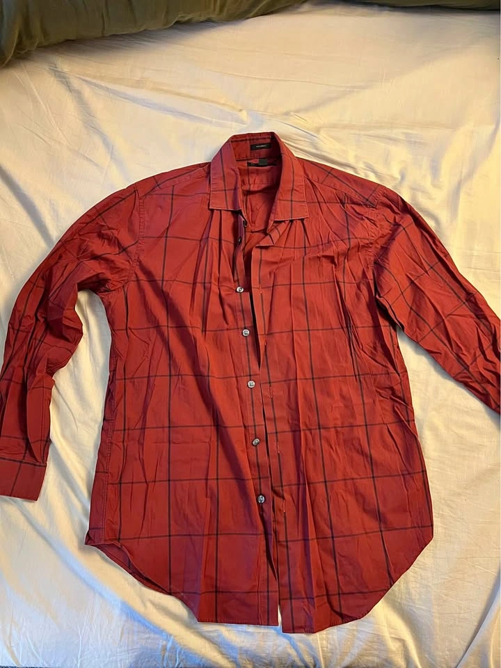 Red J Crew Men's Dress Shorts, Size 16