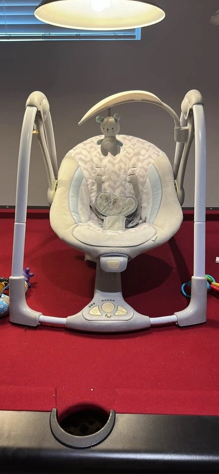 Baby Items: Bouncer, Swing, and Portable Highchair - photo 3