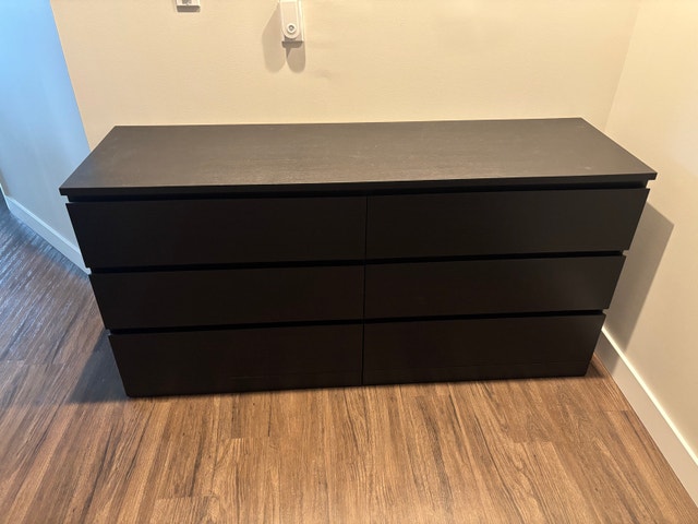 IKEA Malm 6 Drawer Dresser