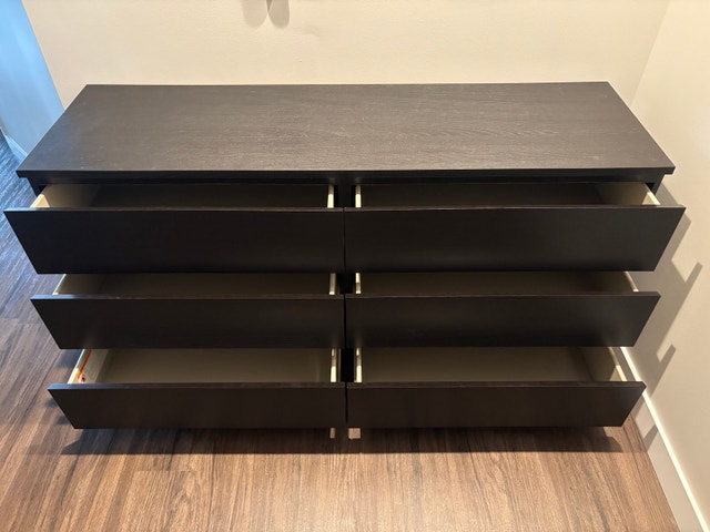 IKEA Malm 6 Drawer Dresser - photo 2