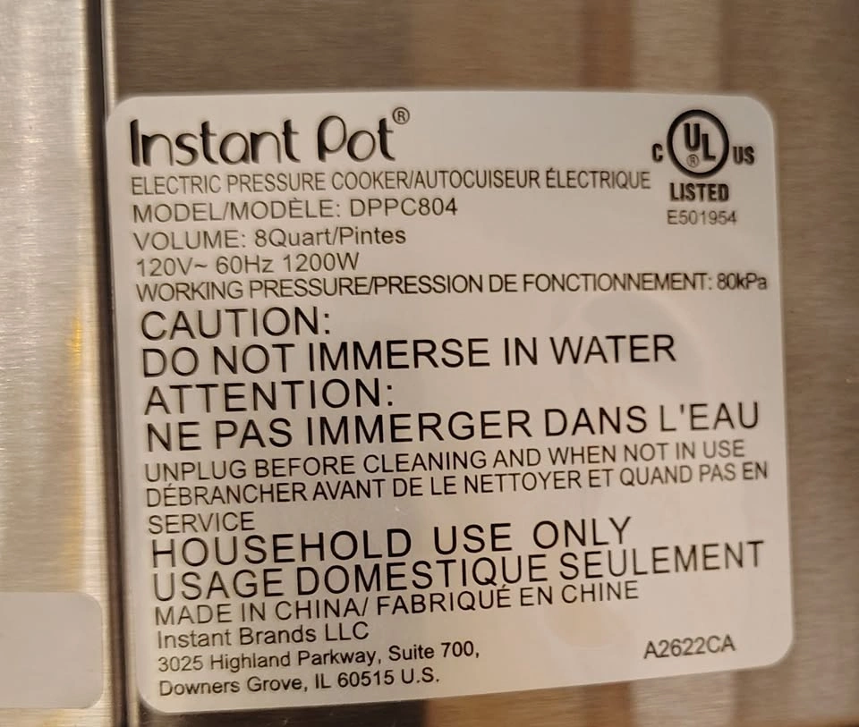Instant Pot Duo Plus 8qt with whisper quiet steam release - photo 4