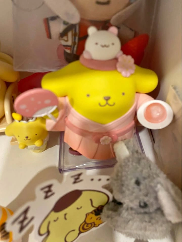 pompompurin sakura festival figure