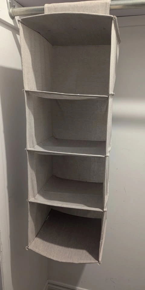 Mainstays fabric 4-shelf closet organizer - photo 2
