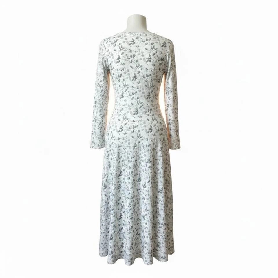 Floral Long Sleeve Midi kurti - photo 2