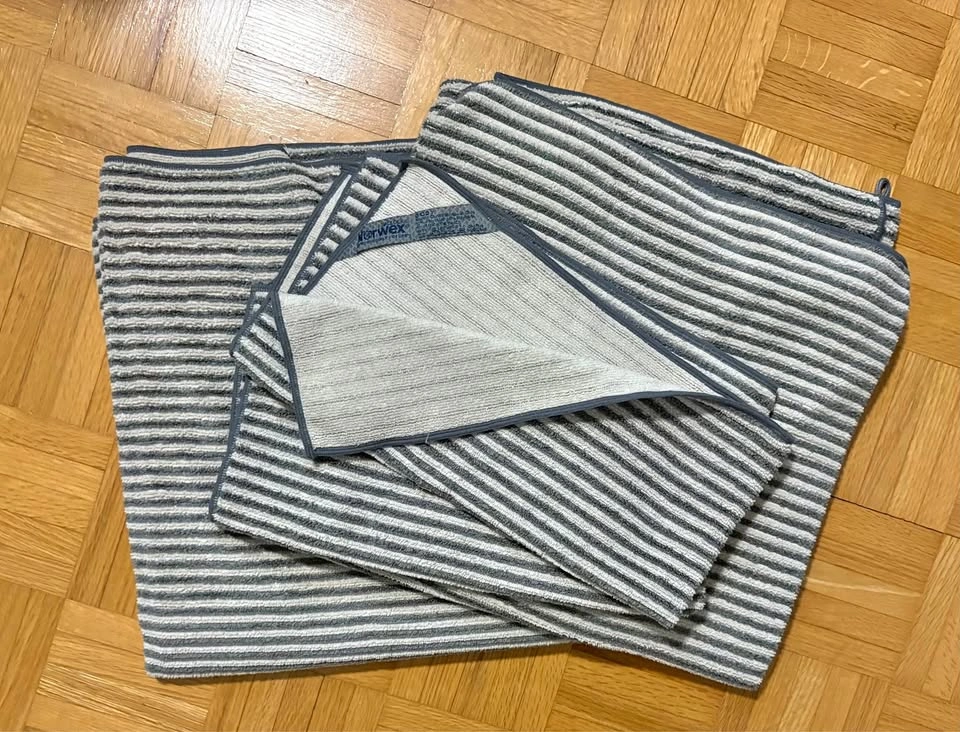 Norwex Striped Microfiber Towel Set