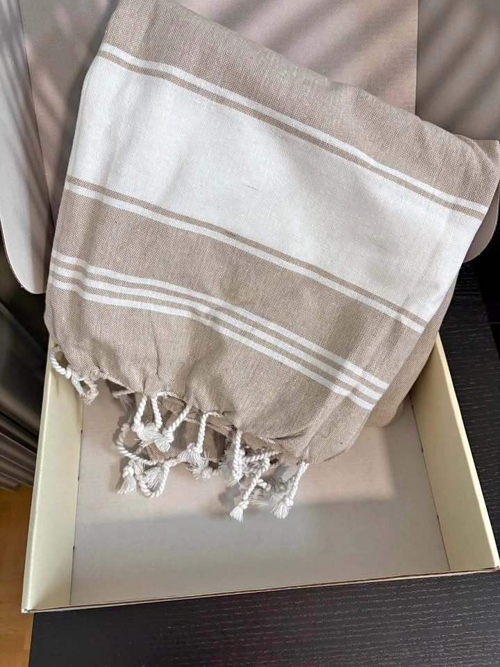 Striped Turkish Beach Towel