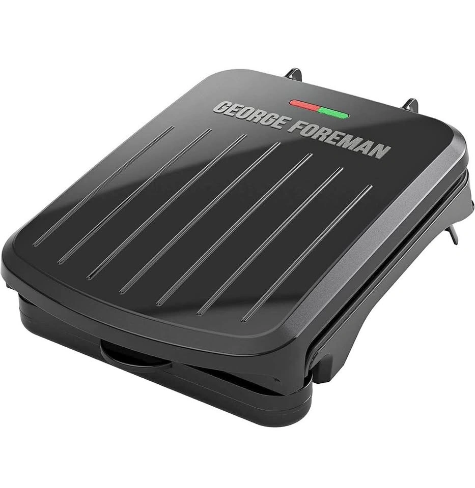George Foreman 2-Serving Electric Indoor Grill and Panini Press