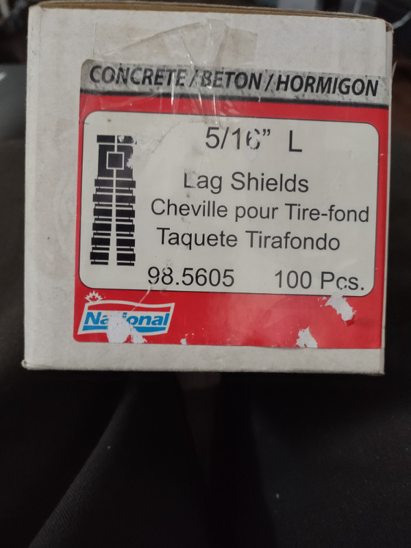 Concrete lag shields for sale - photo 2