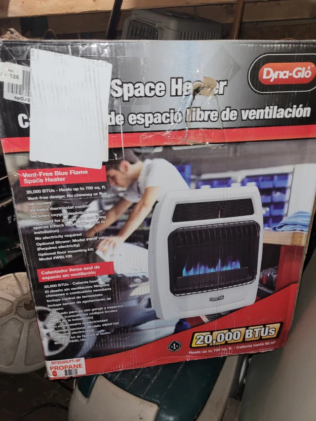 New Gas Space heater for sale thumbnail