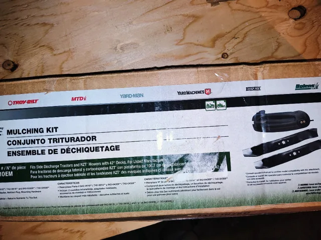 Brand New Mulching Kit for sale thumbnail