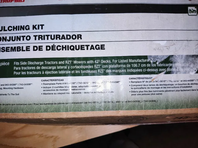 Brand New Mulching Kit for sale image indicator(5)