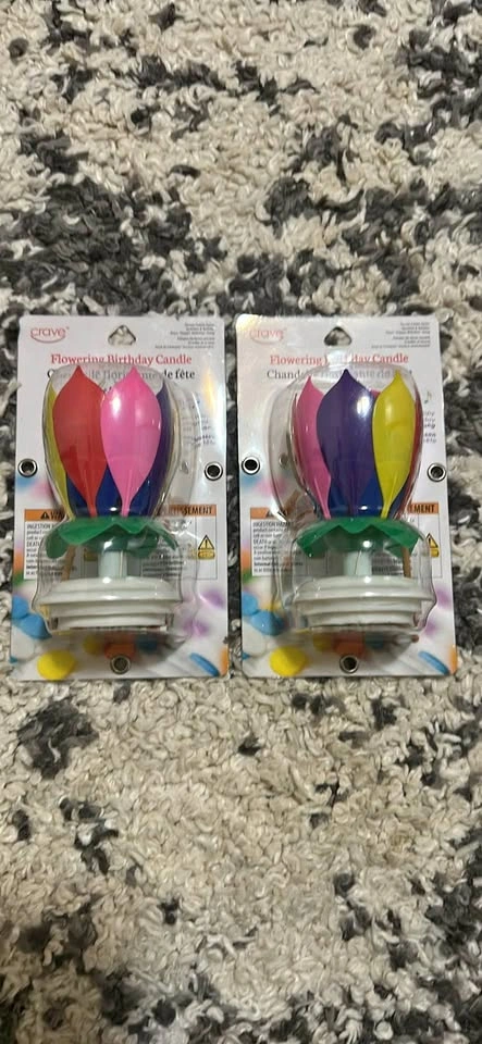 Flowering Birthday Candle