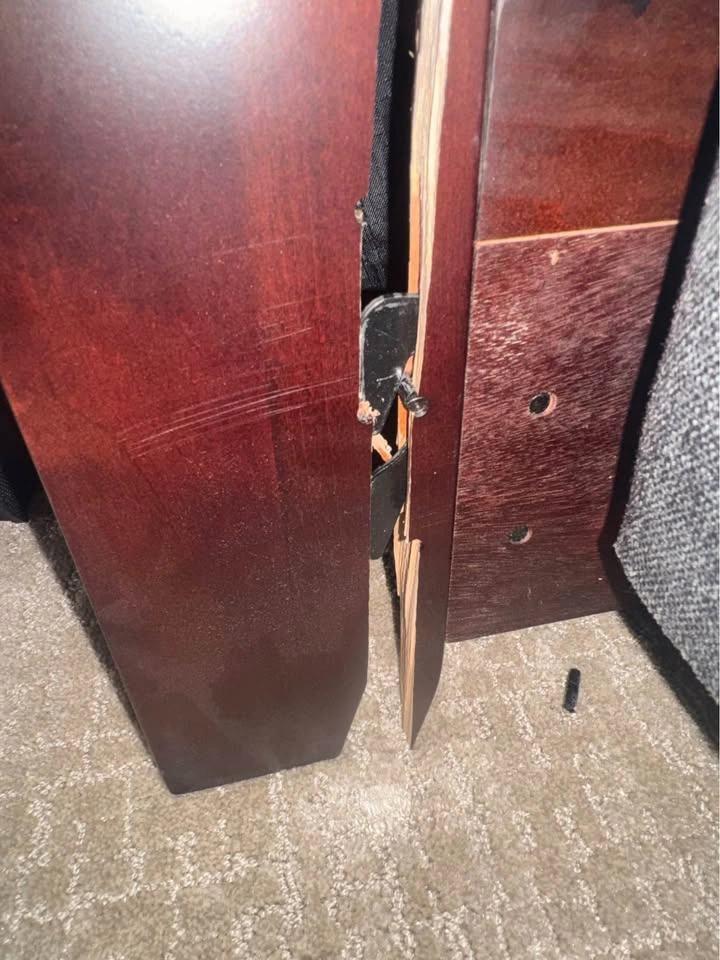 Free solid wood queen size headboard! - photo 3