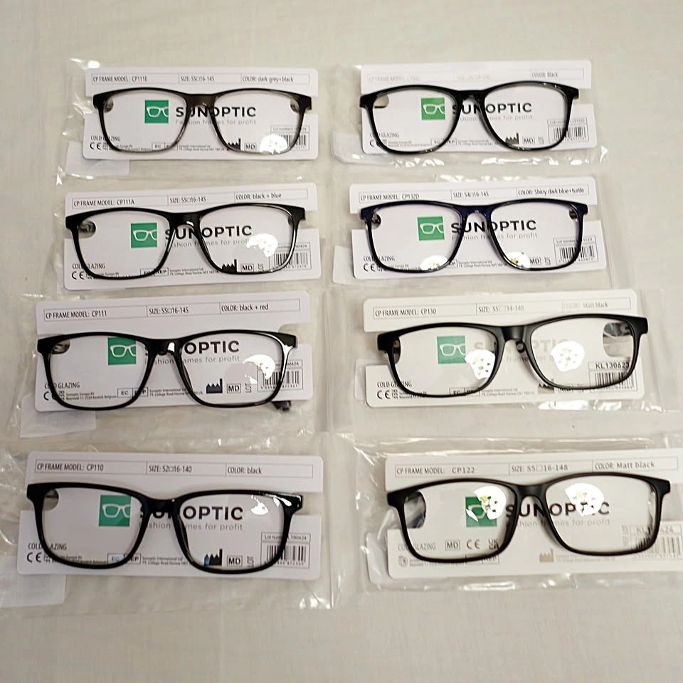 NEW Sunoptic UK Brand Mens/Unisex Prescription-Ready Glasses