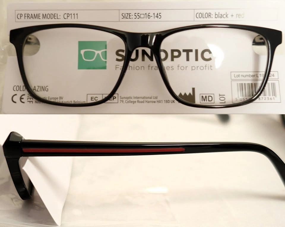 NEW Sunoptic UK Brand Mens/Unisex Prescription-Ready Glasses - photo 3