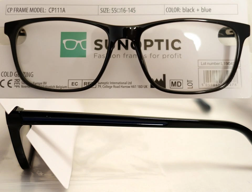 NEW Sunoptic UK Brand Mens/Unisex Prescription-Ready Glasses - photo 4