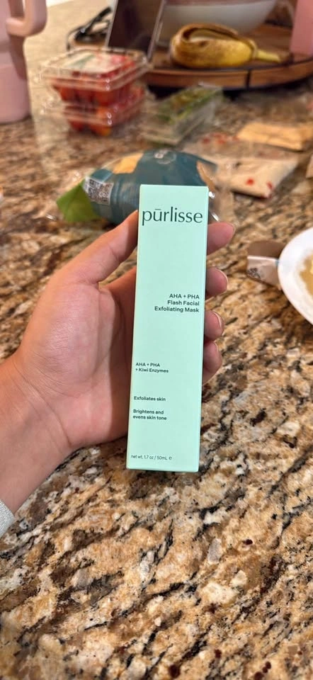 pūrlisse AHA + PHA Flash Facial Exfoliating Mask