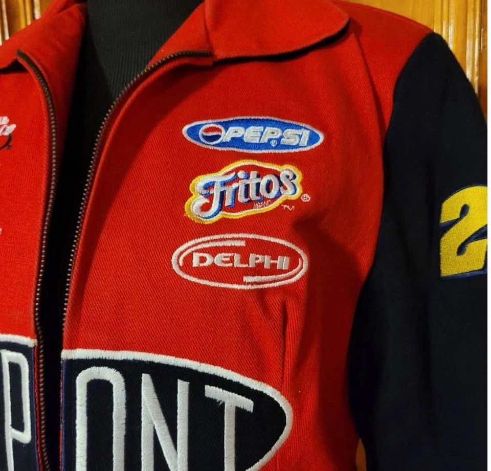Vintage Jeff Gordon Racing Jacket Chase Authentics DuPont Womens - photo 3