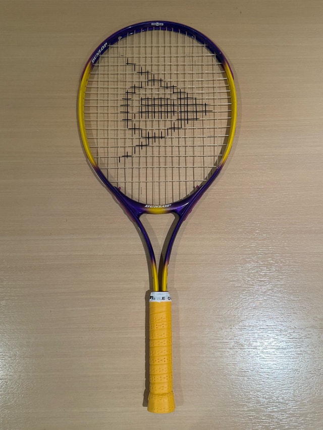 Dunlop Mid Plus Tennis Racket Racquet & Case - New Grip