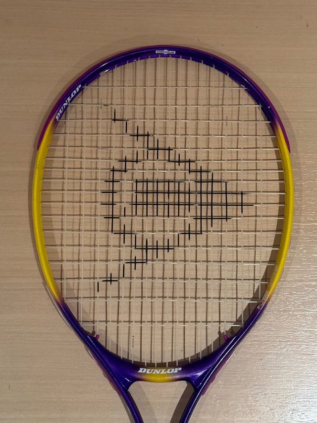 Dunlop Mid Plus Tennis Racket Racquet & Case - New Grip - photo 2